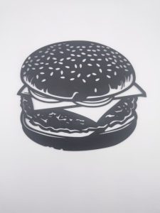 Cheeseburger – 2D-Wandbild