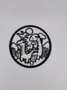 Dinosaurier – 2D-Wandbild