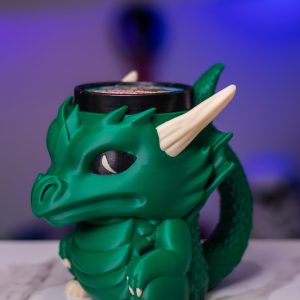 Drachen-Eisbecherhalter Detailansicht