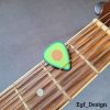 Gitarrenplektrum im witzigen Avocado-Design, PrintHero