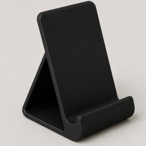 Schlanker, minimalistischer Handyhalter für den Schreibtisch, PrintHero