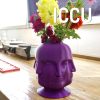 Vase mit stilisierten Gesichtern rundherum, PrintHero