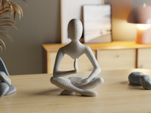 Meditationsfigur "Himmlische Resonanz"