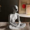 Minimalistische meditierende Skulptur, PrintHero