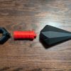 Übergroßes Ninja-Kunai als Deko-Requisit mit facettierter Klinge, PrintHero