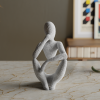 Minimalistische Skulptur "Der Denker", PrintHero