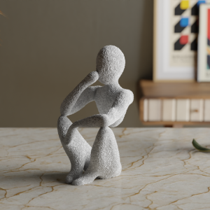Der Denker Figur Seitenansicht, PrintHero