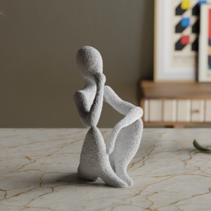 Der Denker Figur Detailansicht, PrintHero