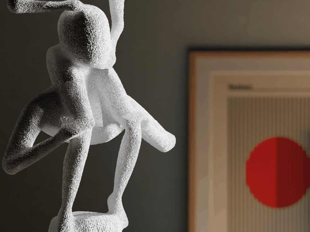 NObody Familie Figur Detailansicht, PrintHero