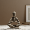 Minimalistische Meditationsfigur "Gebet", PrintHero