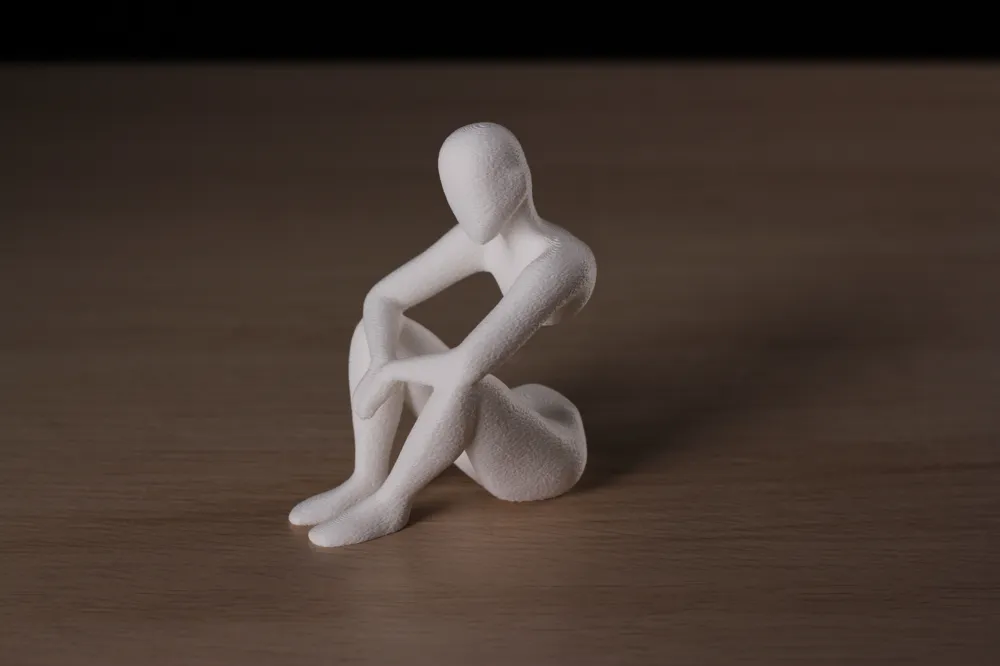 Reflexion Figur Detailansicht, PrintHero