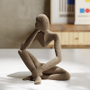 Minimalistische, kontemplative Skulptur NObody Serendipity, PrintHero