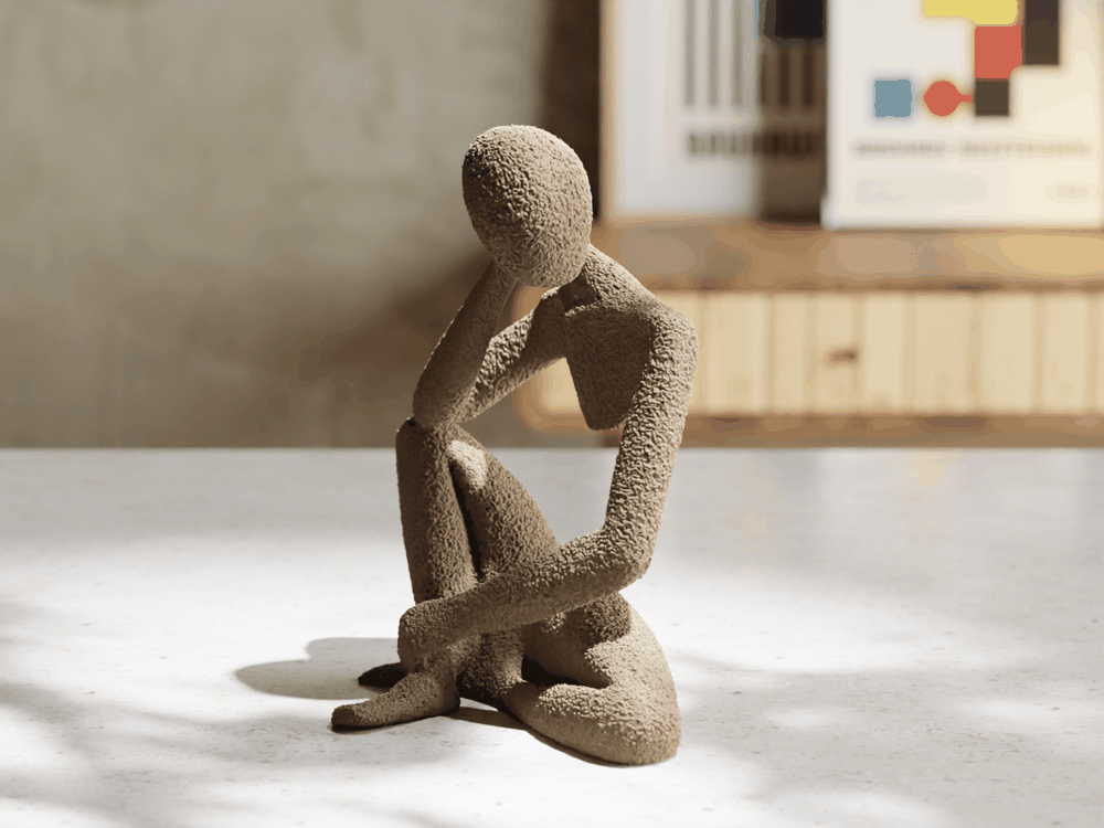 NObody Serendipity Figur Seitenansicht, PrintHero