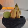 Runde Obstschale mit genoppter Textur, PrintHero