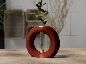 Orbit Ring-Vase für Glücksbambus