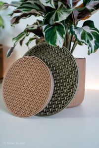 Pflanzenuntersetzer-Set mit Drainagestruktur (140 & 170 mm)