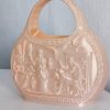 Handtasche mit reliefartigem Motiv im Stil der römischen Antike, PrintHero