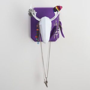 Schmuckhalter Elchkopf mit Geweih