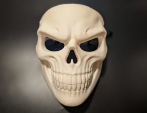 Totenkopf-Maske tragbar