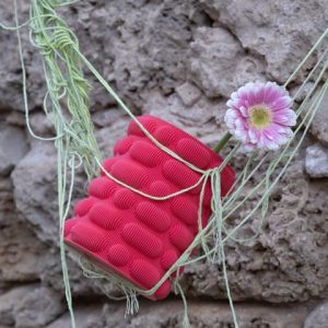 Vase mit organischer, genoppter Struktur, PrintHero